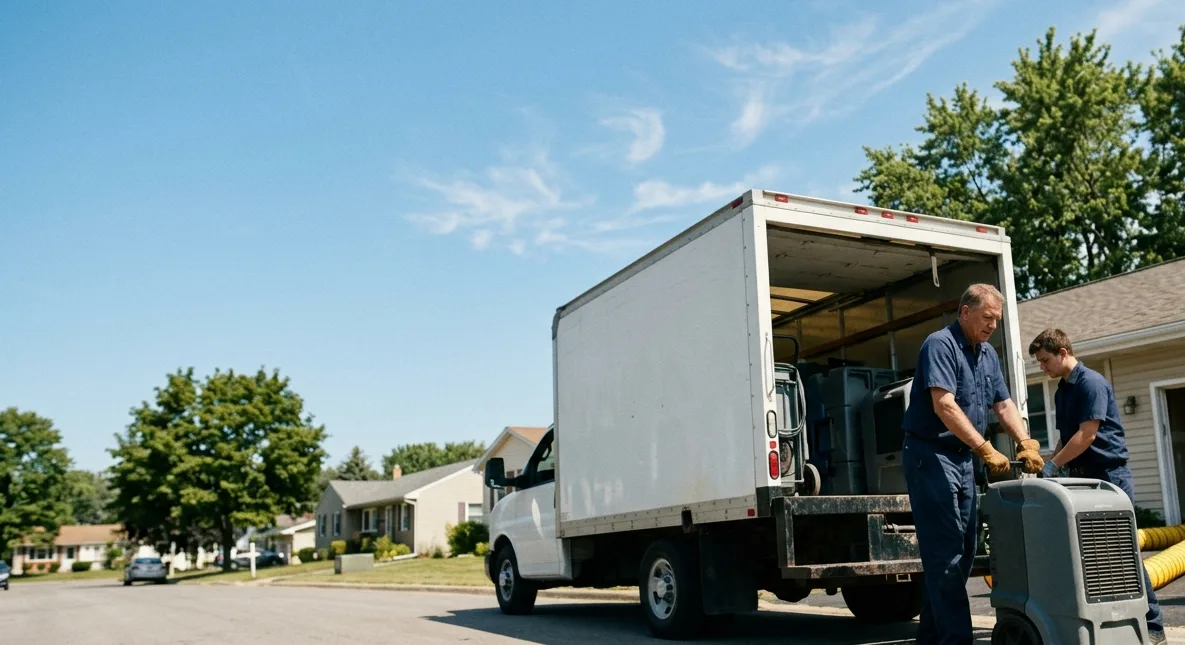Water Damage Cleanup in Jeromesville, OH near me